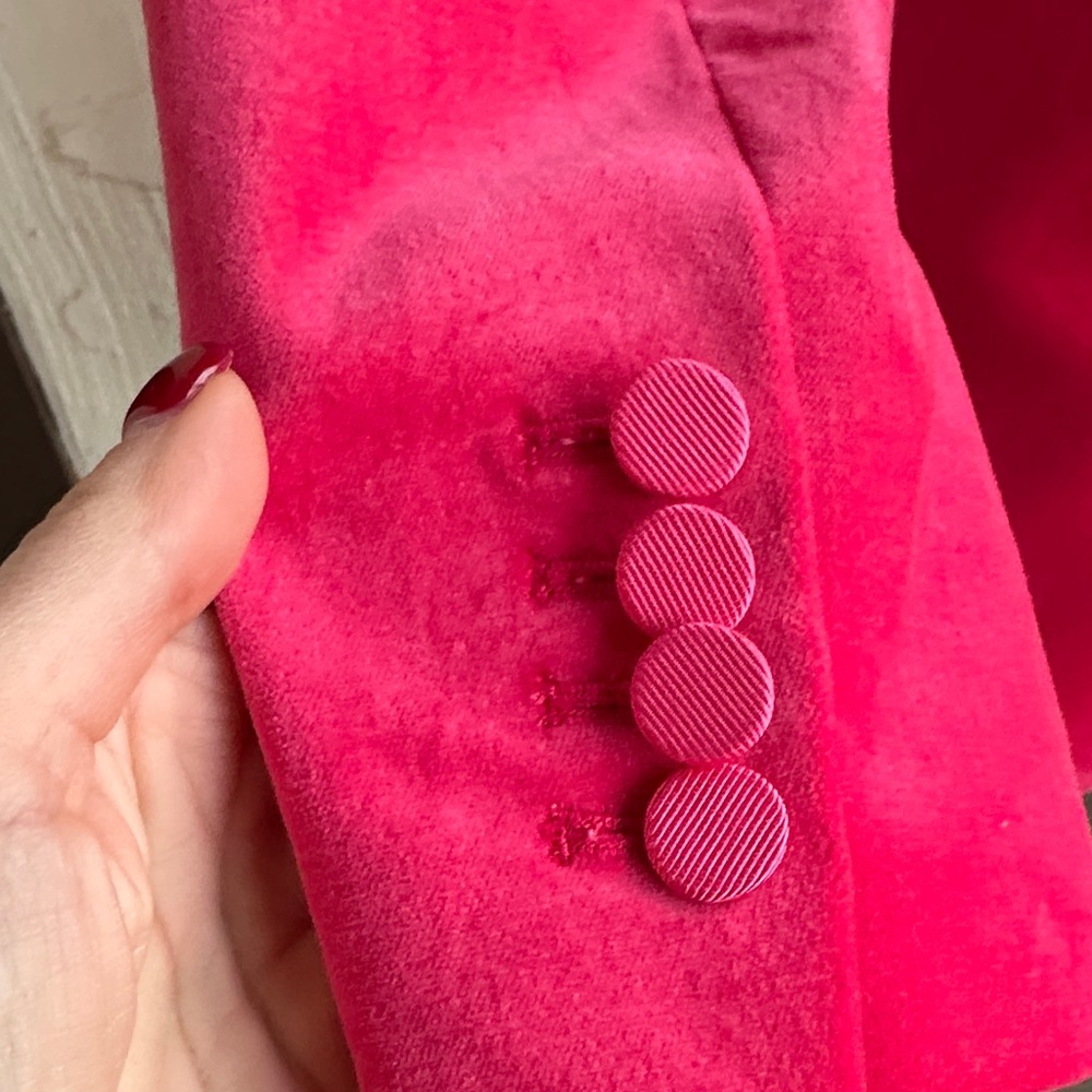 J. Crew Willa Vibrant Pink Blazer - Picture 6 of 7